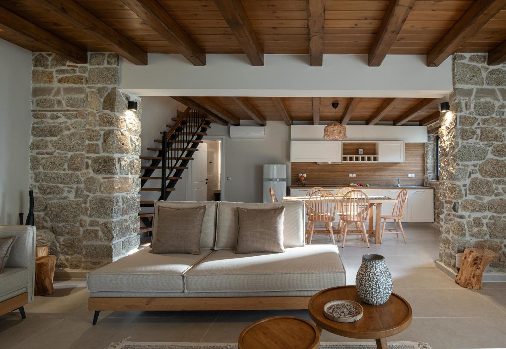 Lithos Villas Apollon 시키아 외부 사진