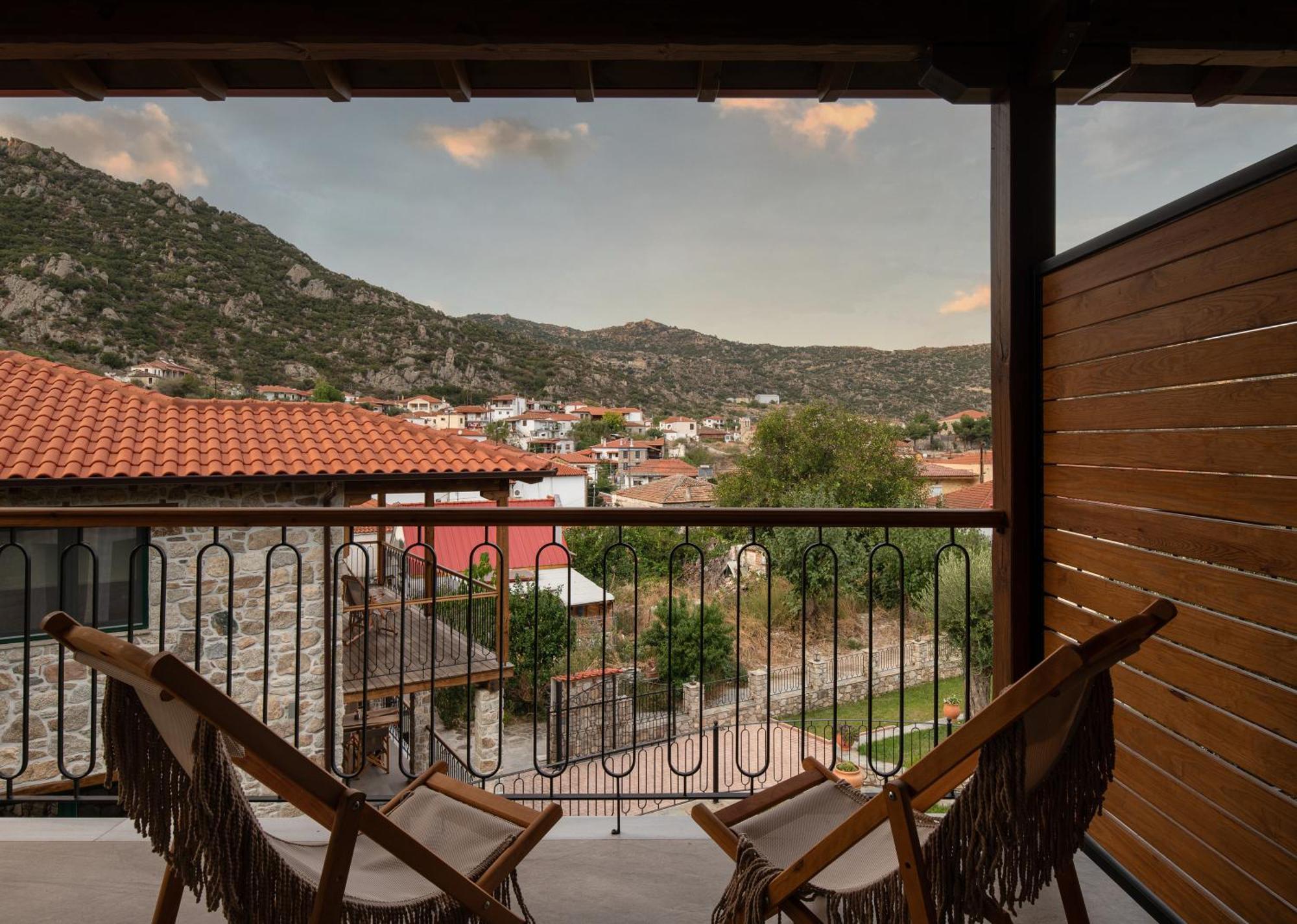 Lithos Villas Apollon 시키아 외부 사진