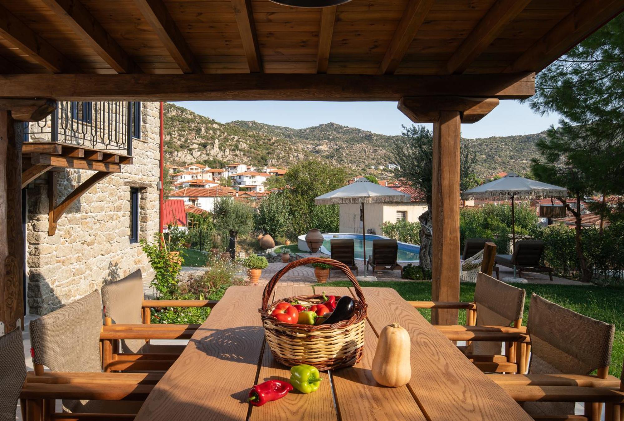 Lithos Villas Apollon 시키아 외부 사진