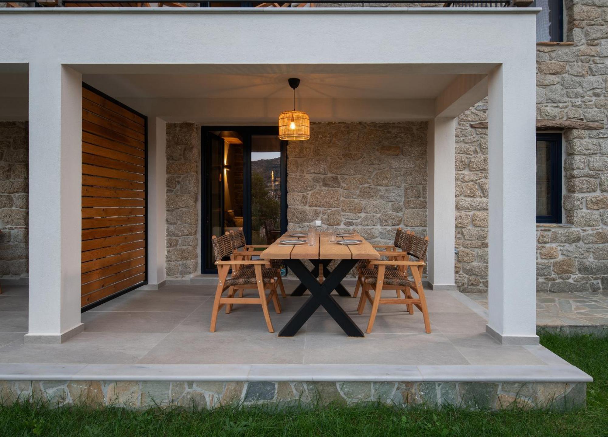 Lithos Villas Apollon 시키아 외부 사진
