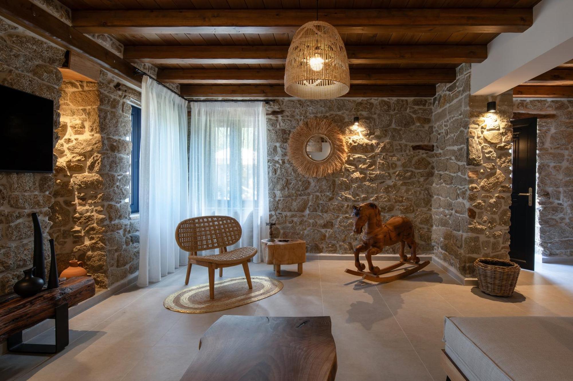 Lithos Villas Apollon 시키아 외부 사진